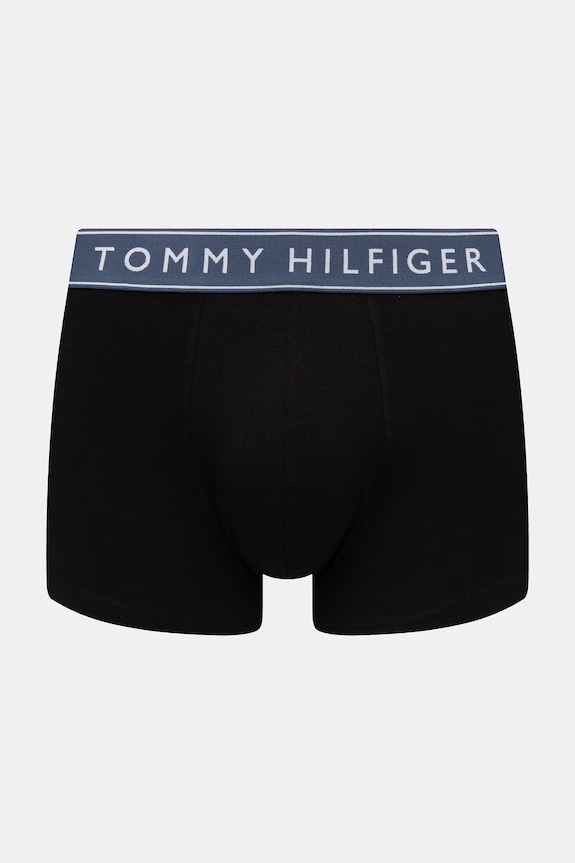 Tommy Hilfiger boxerky pánske s bavlnou 5-pak čierna UM0UM03899