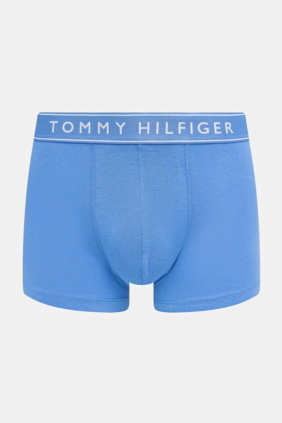 Ρούχα Tommy Hilfiger εφαρμοστά μποξεράκια ανδρικά βαμβάκι με ελαστάν 5-pack UM0UM03906 μπλε