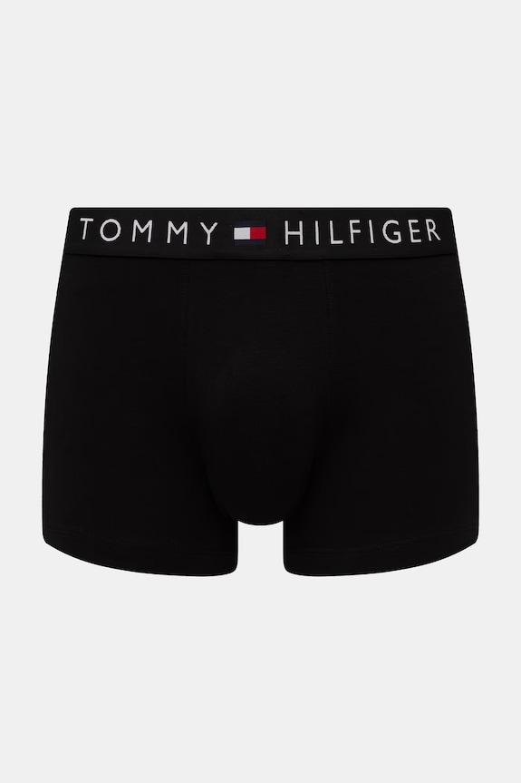 Ruházat Tommy Hilfiger testhezálló boxeralsó férfi pamut elasztánnal 3-as csomag UM0UM03908 fekete