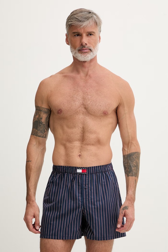 Tommy Hilfiger boxeri de bumbac bleumarin UM0UM03904