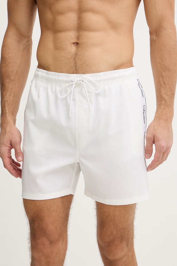 Calvin Klein pantaloni scurți de baie bărbați LV00N61002 bej SS26