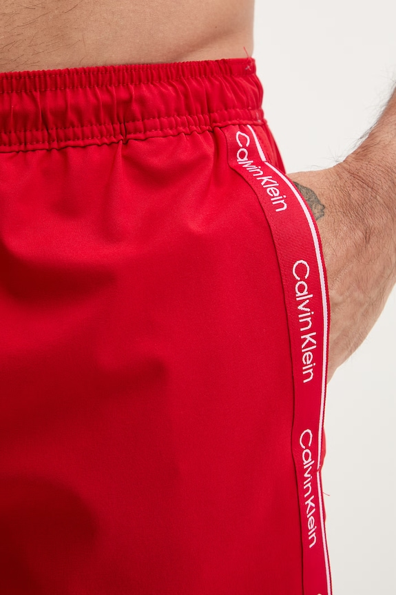 Calvin Klein plavecké šortky pánske LV00N61002 červená