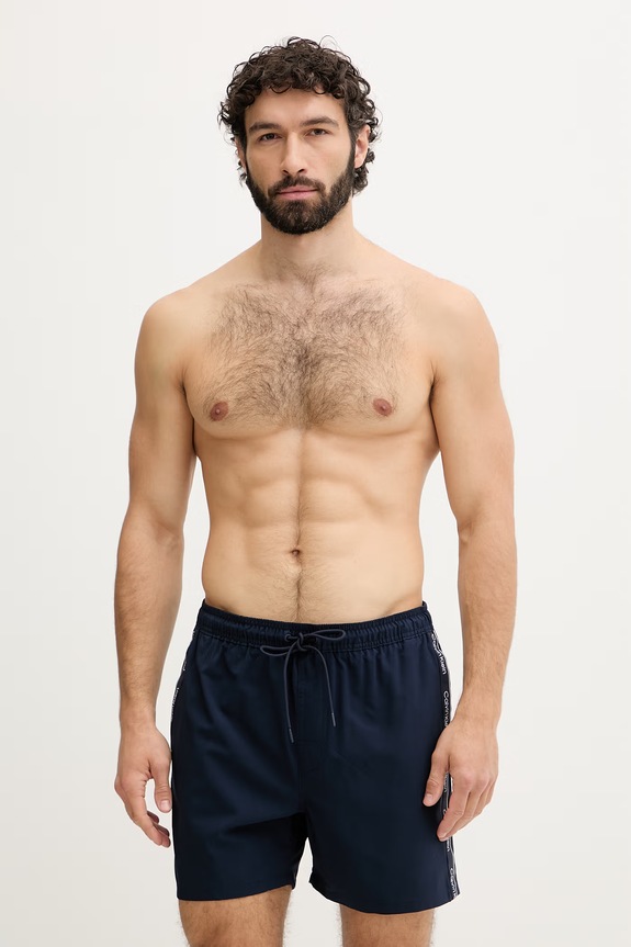 Calvin Klein plavecké šortky pánske tmavomodrá LV00N61002