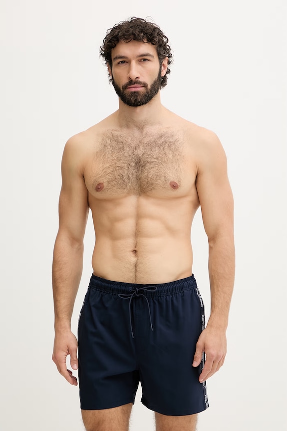 Calvin Klein plavecké šortky pánske tmavomodrá LV00N61002