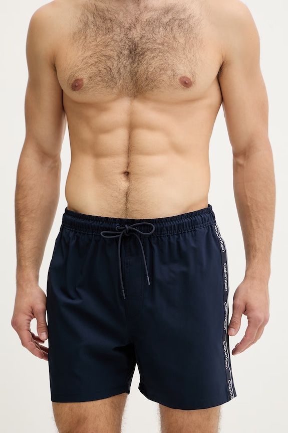 Calvin Klein plavecké šortky pánske LV00N61002 tmavomodrá SS26