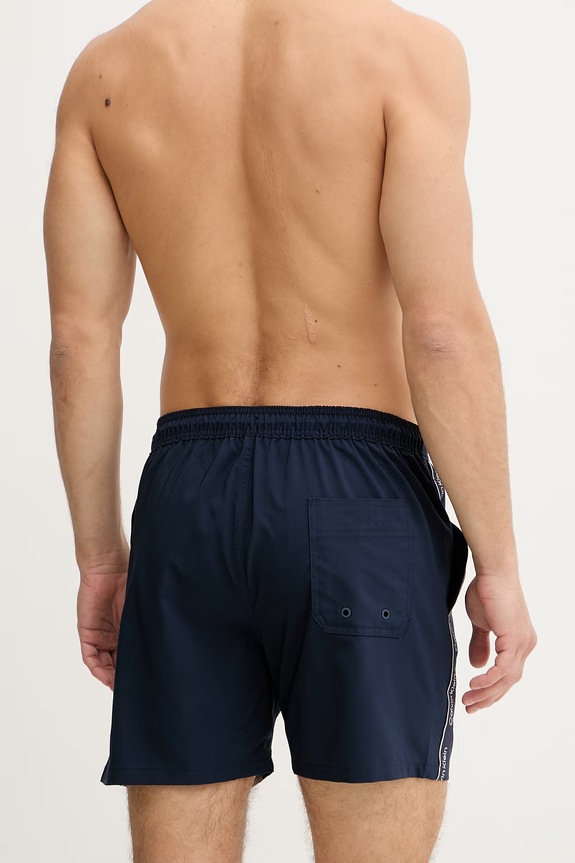 Oblečenie Calvin Klein plavecké šortky pánske LV00N61002 tmavomodrá