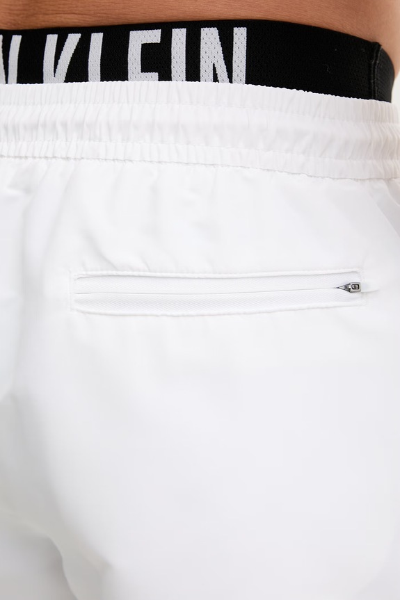 Calvin Klein plavecké šortky pánske LV00N61015 biela