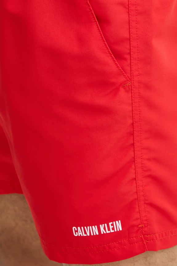 Calvin Klein pantaloni scurți de baie bărbați rosu LV00N61015