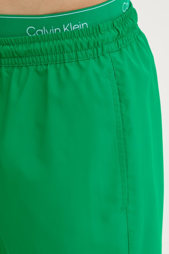 Calvin Klein plavecké šortky pánske zelená LV00N61023