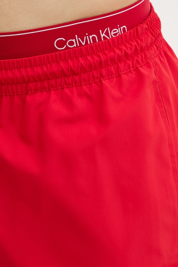 Calvin Klein pantaloni scurți de baie pentru bărbați rosu LV00N61024