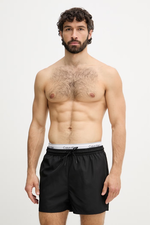 Calvin Klein szorty kąpielowe męskie czarny LV00N61024