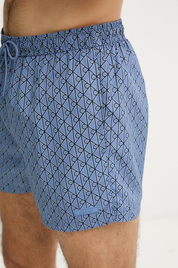 Calvin Klein plavecké šortky pánske modrá LV00N61028
