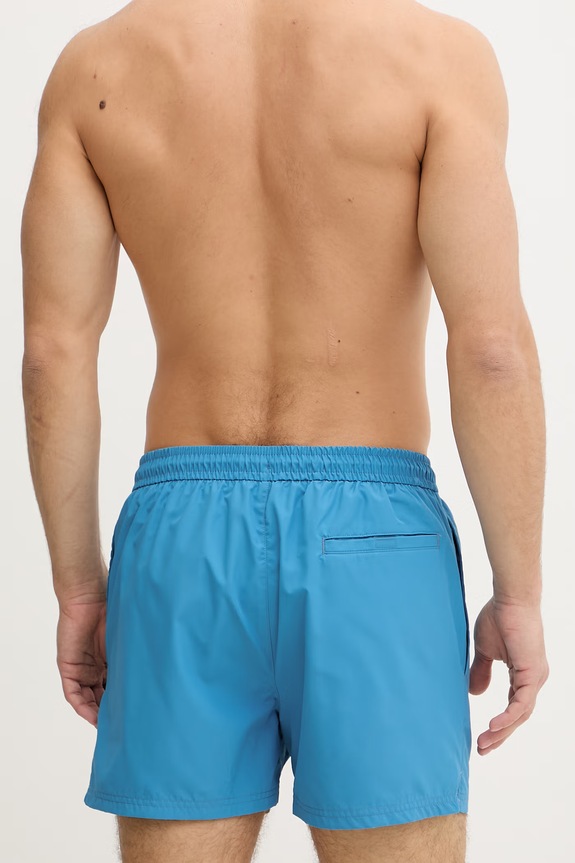 Oblečenie Calvin Klein plavecké šortky pánske LV00N61028 modrá