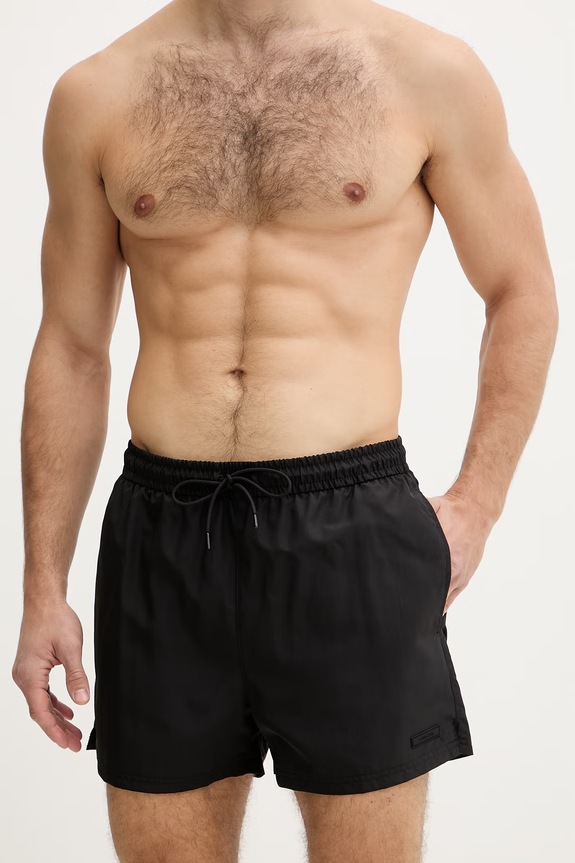 Calvin Klein plavecké šortky pánske LV00N61028 čierna SS26
