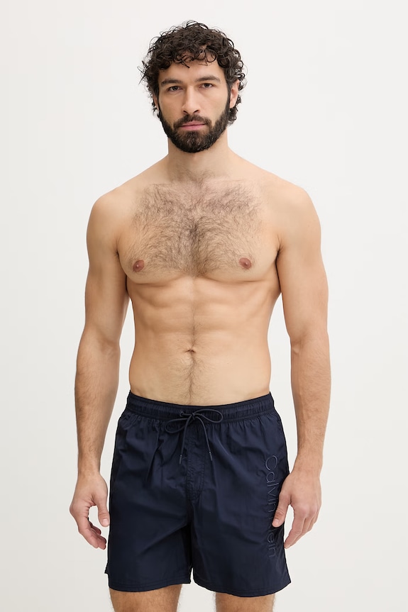 Calvin Klein plavecké šortky pánske tmavomodrá LV00N61029