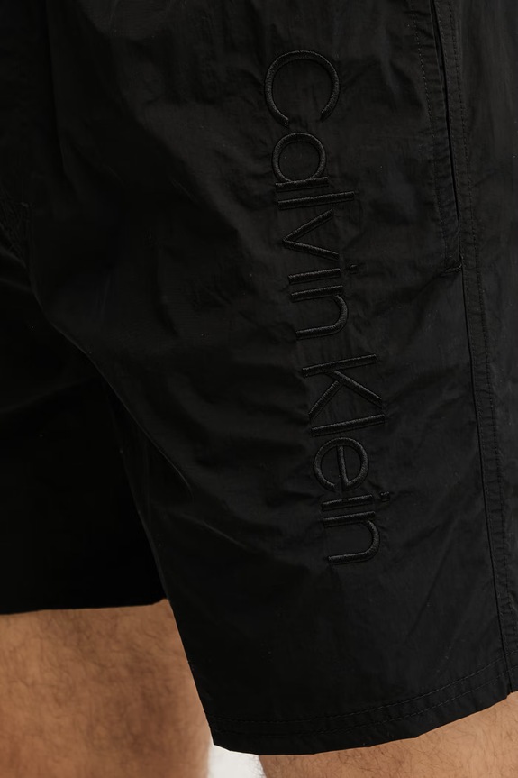 Calvin Klein plavecké šortky pánske čierna LV00N61029