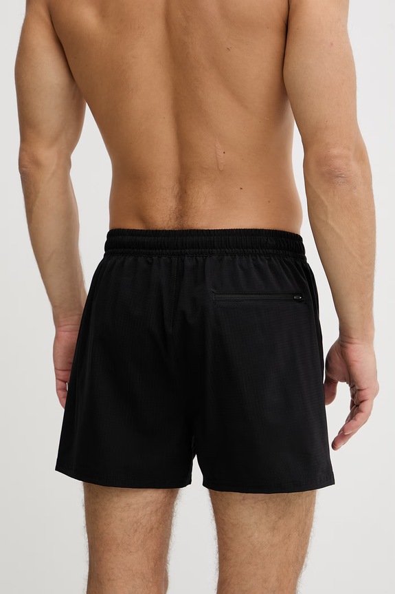 Oblečenie Calvin Klein plavecké šortky pánske LV00N61034 čierna