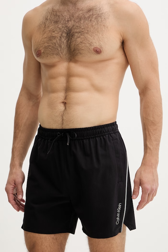 Calvin Klein plavecké šortky pánske LV00N61037 čierna SS26
