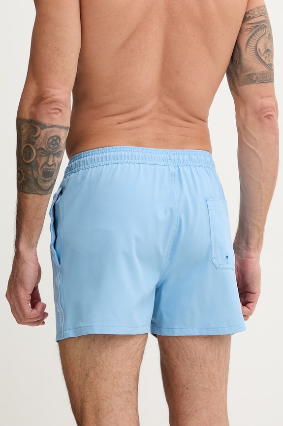 Îmbrăcăminte Calvin Klein pantaloni scurți de baie bărbați LV00N61039 albastru