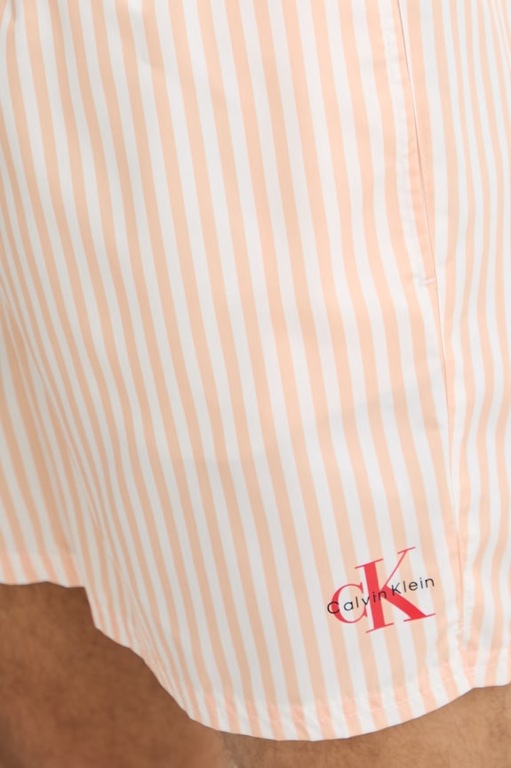Calvin Klein plavecké šortky pánske oranžová LV00N61045