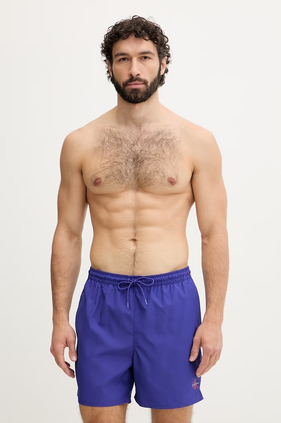 Calvin Klein plavecké šortky pánske tmavomodrá LV00N61045