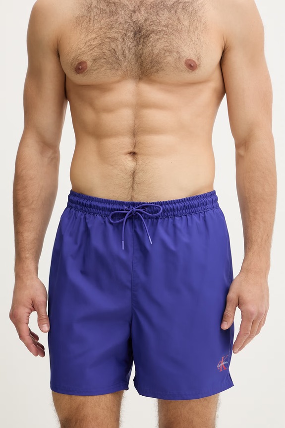 Calvin Klein plavecké šortky pánske LV00N61045 tmavomodrá SS26