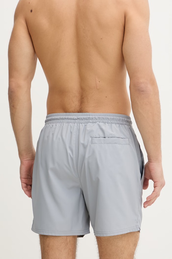 Oblečenie Calvin Klein plavecké šortky pánske LV00N61045 sivá
