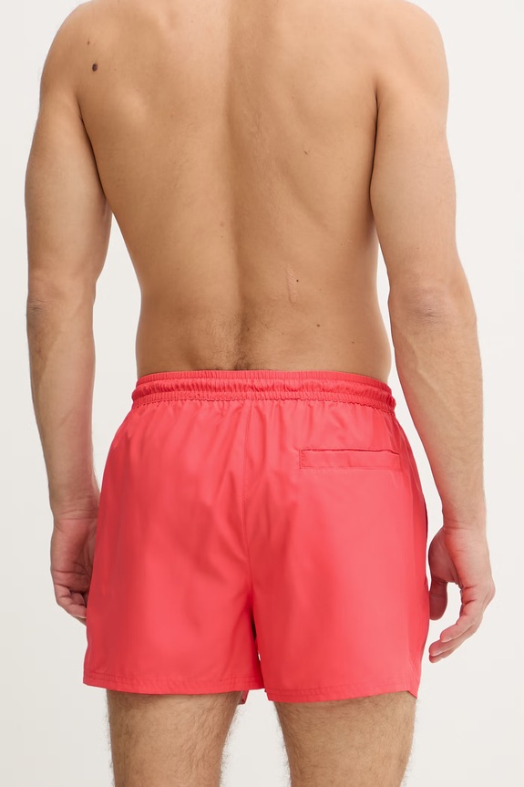 Oblečenie Calvin Klein plavecké šortky pánske LV00N61046 červená