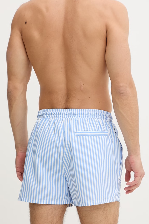 Oblečenie Calvin Klein plavecké šortky pánske LV00N61046 modrá