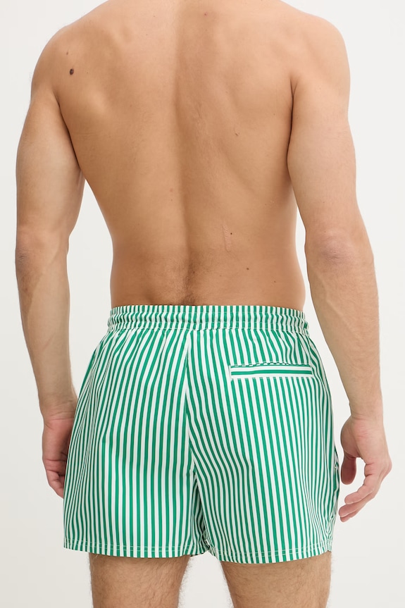 Oblečenie Calvin Klein plavecké šortky pánske LV00N61046 zelená
