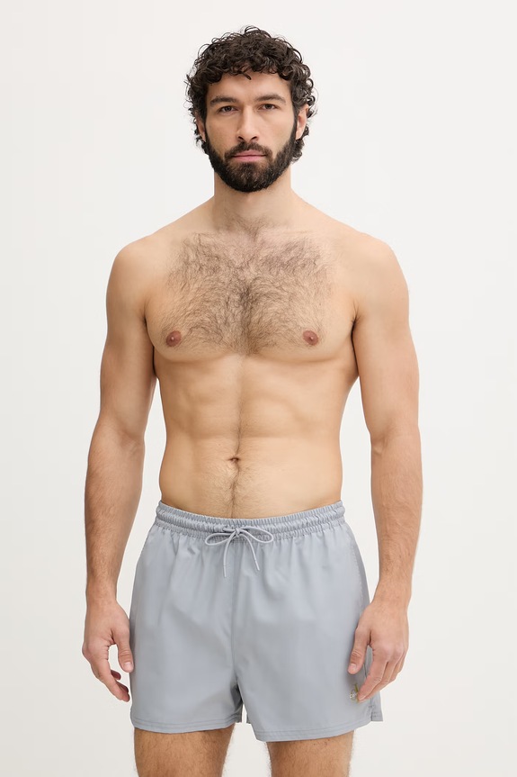 Calvin Klein plavecké šortky pánske sivá LV00N61046