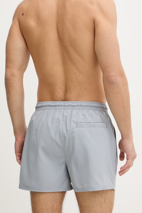 Oblečenie Calvin Klein plavecké šortky pánske LV00N61046 sivá