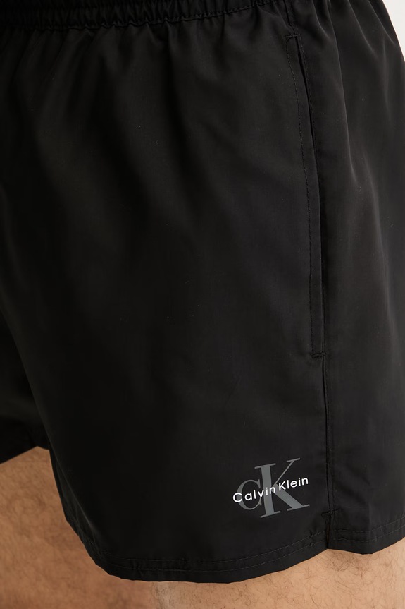 Calvin Klein plavecké šortky pánske čierna LV00N61046