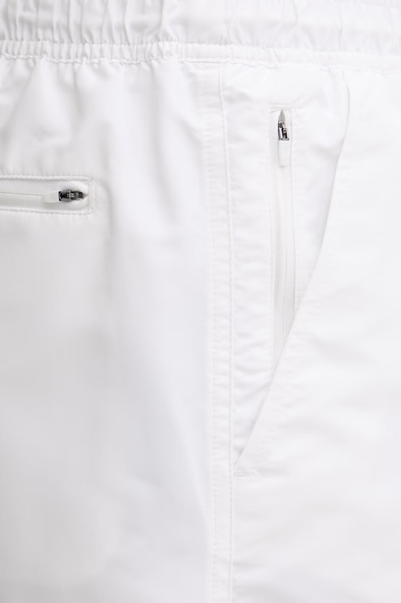 Calvin Klein plavecké šortky pánske biela LV00N61047