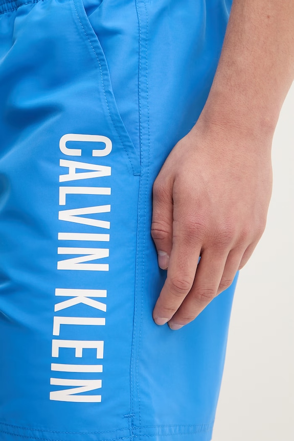 Calvin Klein Kopalne kratke hlače moške modra LV00N61047