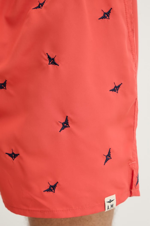 Aeronautica Militare plavecké šortky pánské oranžová BW0232UCT04317