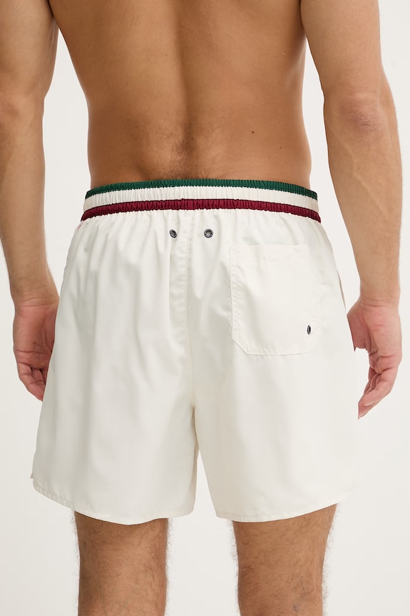 Îmbrăcăminte Aeronautica Militare pantaloni scurți de baie bărbați BW0233UCT02967 bej