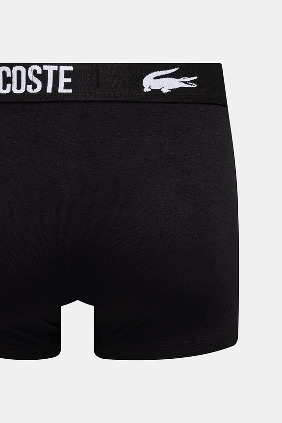 Lacoste bokserki dopasowane męskie bawełniane z elastanem 5-pack 5H9305