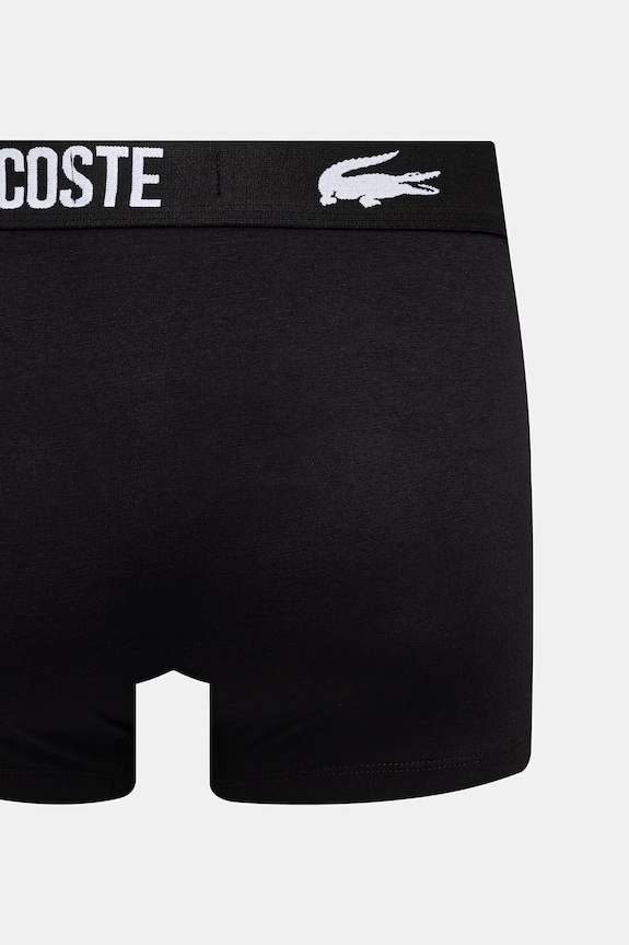 Lacoste bokserki dopasowane męskie bawełniane z elastanem 5-pack 5H9305