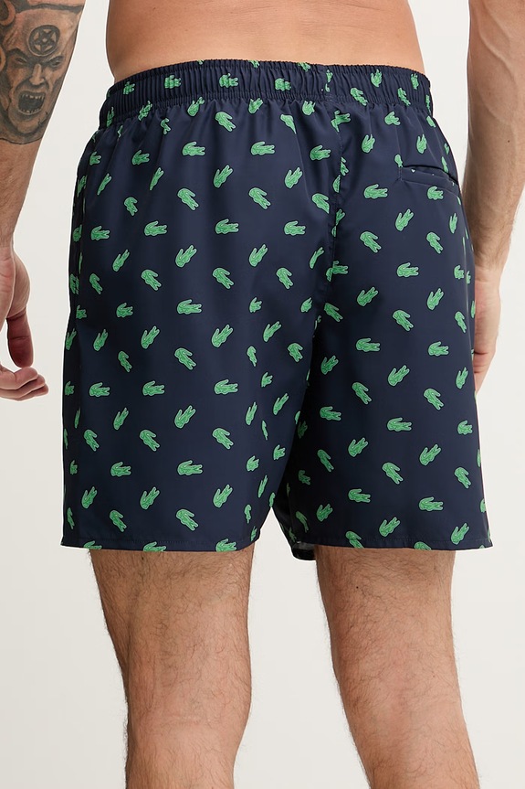 Îmbrăcăminte Lacoste pantaloni scurți de baie pentru bărbați MH1851 bleumarin