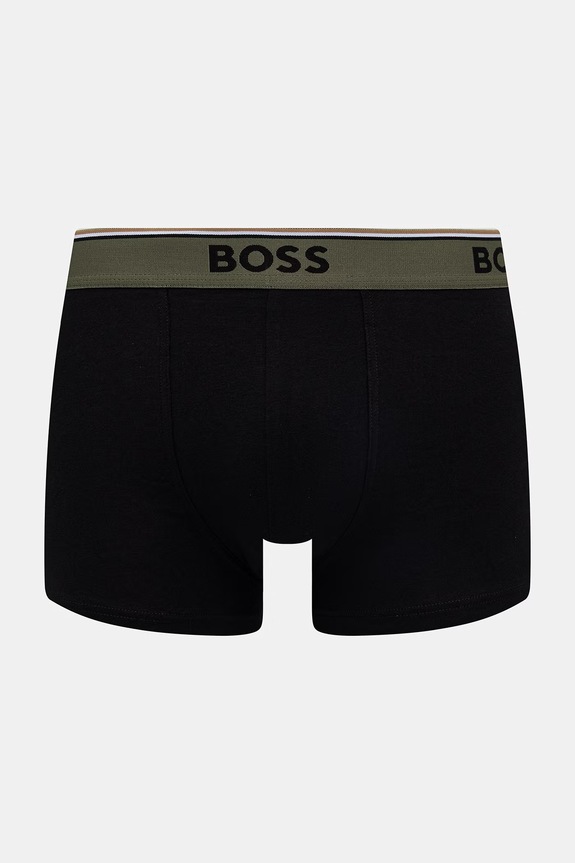BOSS boxerky pánske 3-pack 50554693 čierna SS26