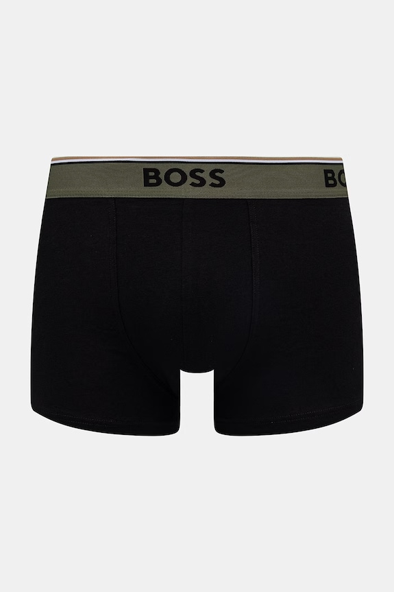BOSS boxerky pánske 3-pack 50554693 čierna SS26