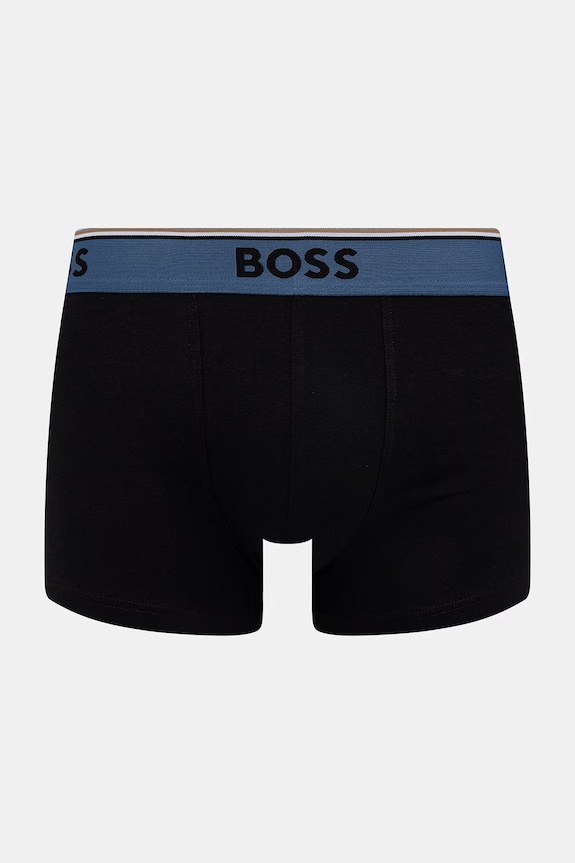 BOSS boxerky pánske 3-pack čierna 50554693