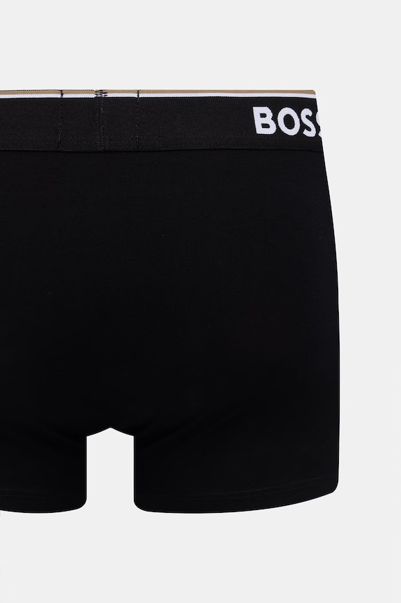 BOSS μποξεράκι ανδρικά 3-pack 50554693 μαύρο