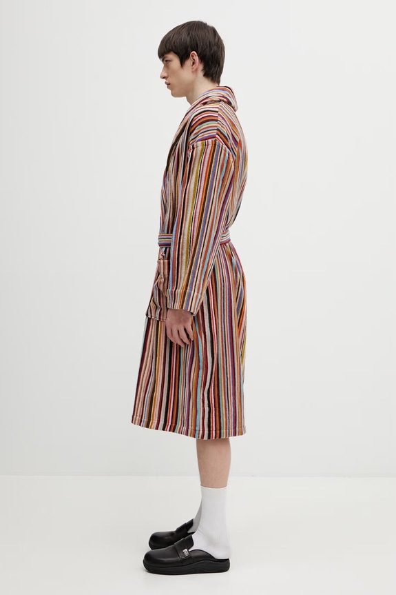 Paul Smith szlafrok bawełniany GOWN SIGNT M1A.681.PUSIG multicolor SS26