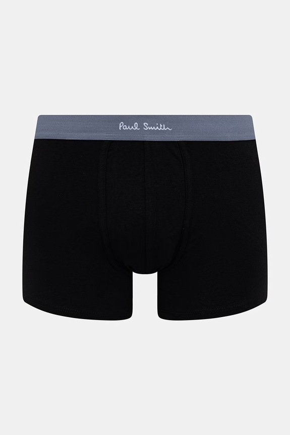 Clothing Paul Smith 5 PACK BLK SIGN boxer briefs cotton Men's 7-pack M1A.914.M5PK2 black