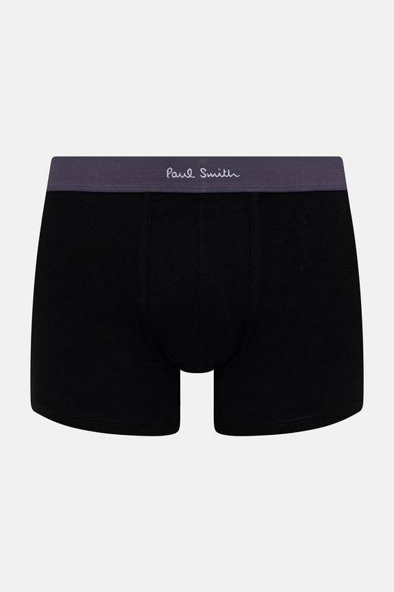Paul Smith 5 PACK BLK SIGN boxer briefs cotton Men's 7-pack black M1A.914.M5PK2
