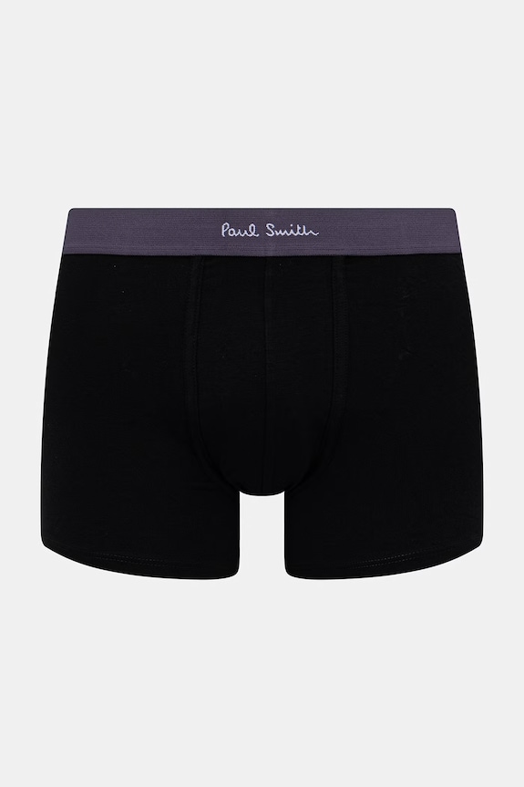 Paul Smith 5 PACK BLK SIGN boxer briefs cotton Men's 7-pack black M1A.914.M5PK2