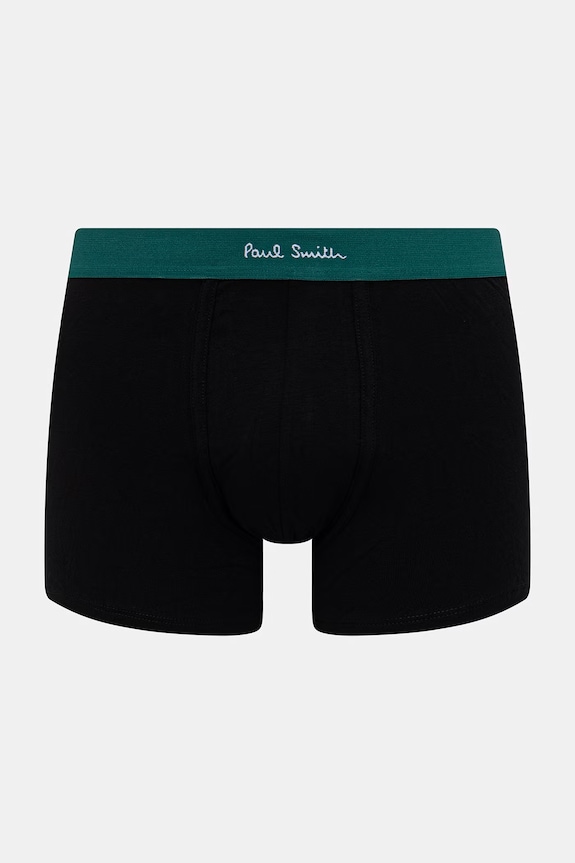 Paul Smith 5 PACK BLK SIGN boxer briefs cotton Men's 7-pack M1A.914.M5PK2 black