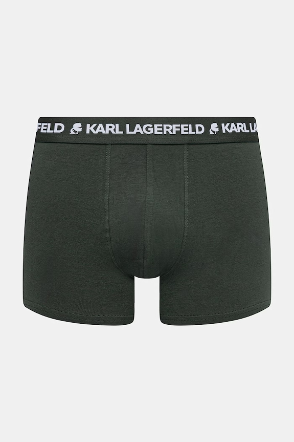 Karl Lagerfeld boxeri pentru bărbați pachet de 5 verde B2M47001